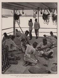 Die Nil-Expedition, nähert sich der Front